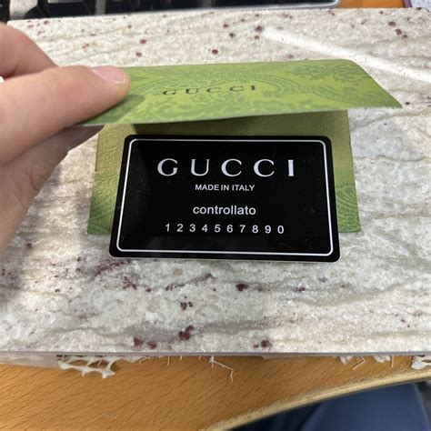 fake gucci cases|gucci authenticity card.